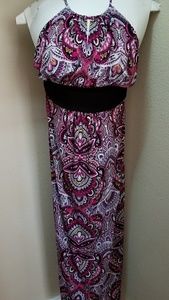 London Times purple maxi